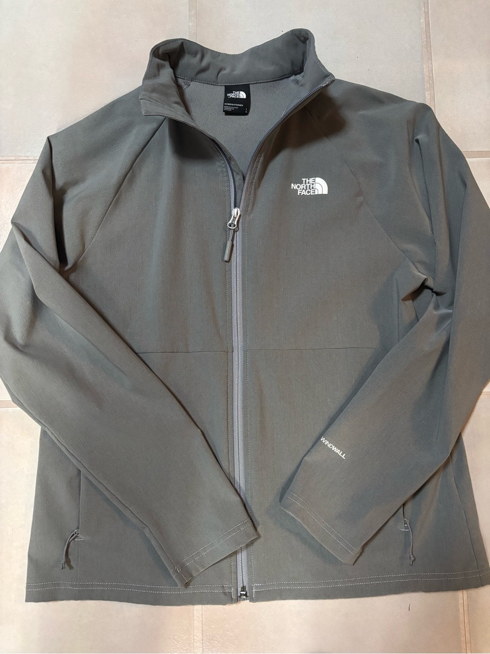 The North Face Womens WindWall Jacket — Gray